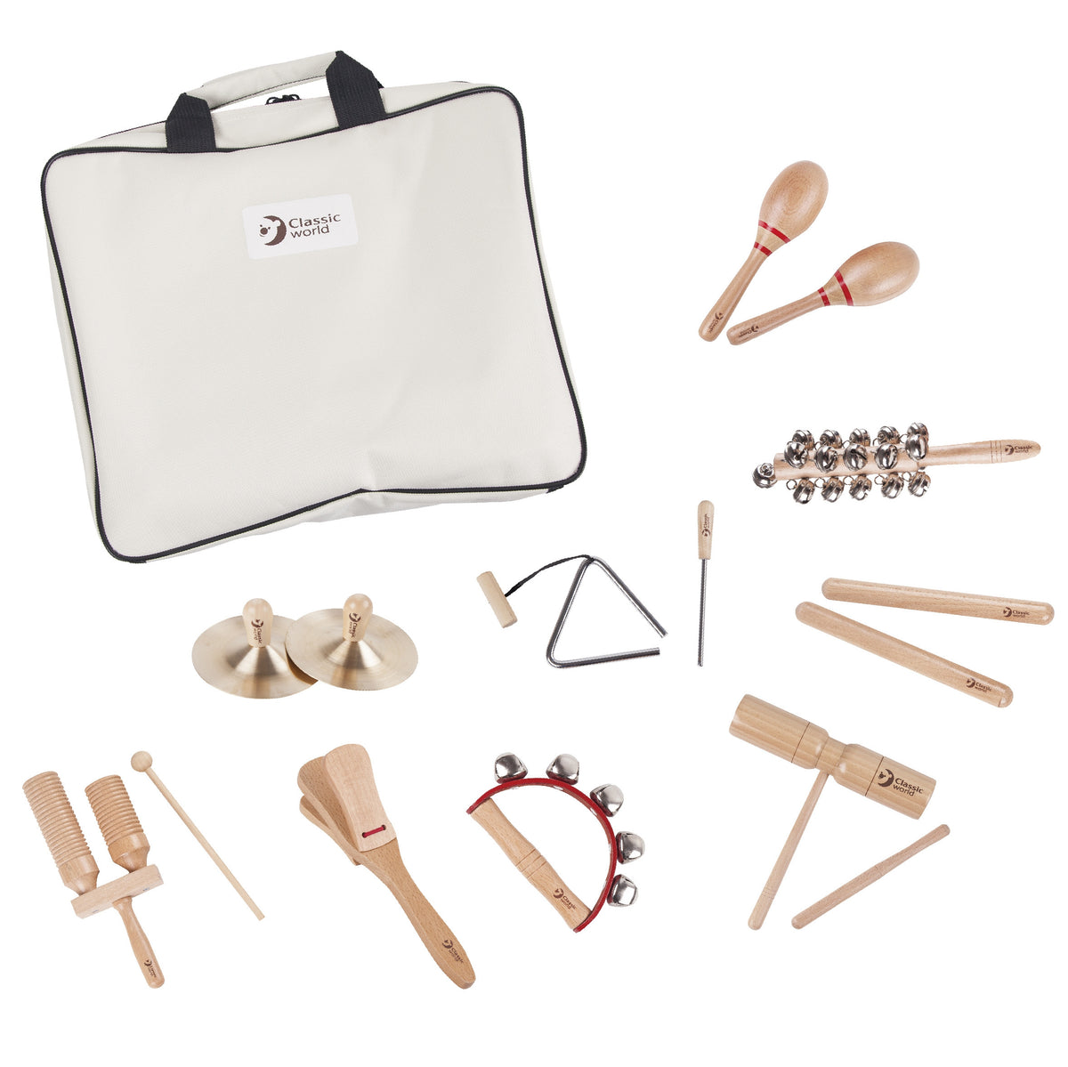 CLASSIC WORLD EDU muzikos instrumentų rinkinys, 9 instrumentai