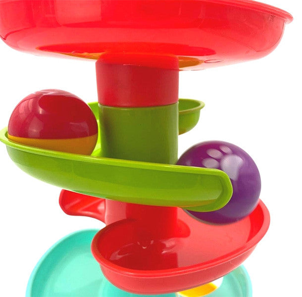 WOOPIE BABY kamuoliukų trasa-spiralė su 2 kamuoliukais