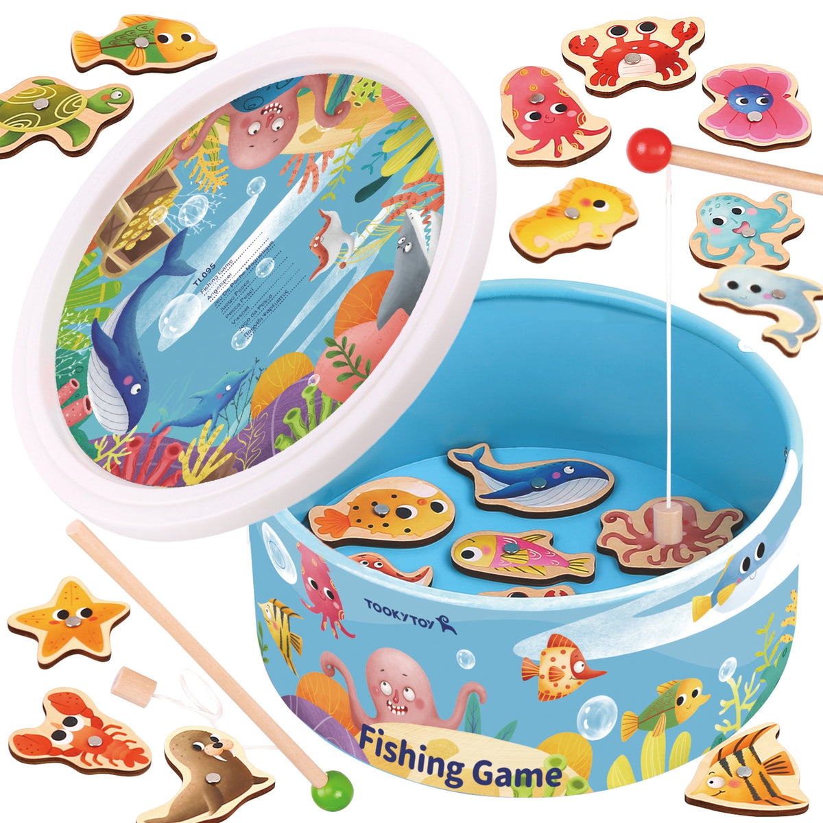 TOOKY TOY žvejybos žaidimas