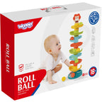 WOOPIE BABY kamuoliukų trasa-spiralė su 6 kamuoliukais
