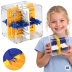 WOOPIE loginis galvosūkis 3D labirintas-kubas, spalvotas