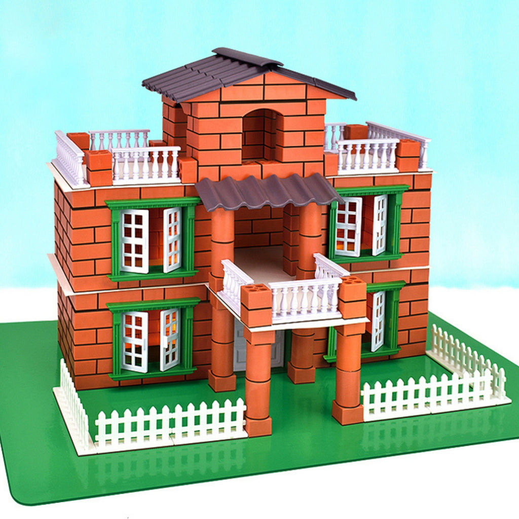 WOOPIE plytų statybos rinkinys „Vila“, 357 vnt.