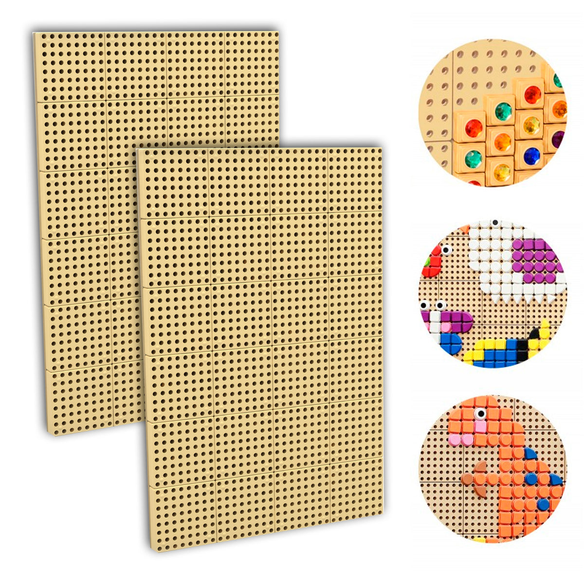 MASTERKIDZ kūrybinė STEM mokslo lenta, 2 vnt. + montavimo panelė 120 x 80 cm