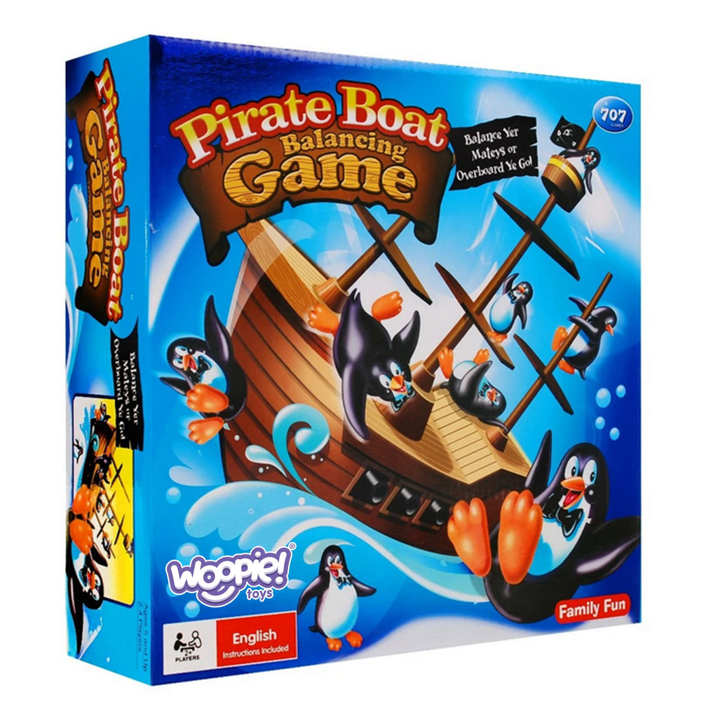 WOOPIE arkadinis žaidimas „Pingvinų piratų laivas“