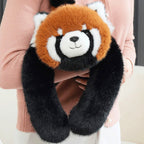 WOOPIE sveriamoji sensorinė pliušinė raudonoji panda, 65 cm, 1,5 kg