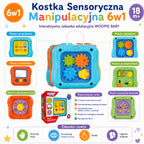 WOOPIE BABY sensorinis lavinamasis kubas 6in1