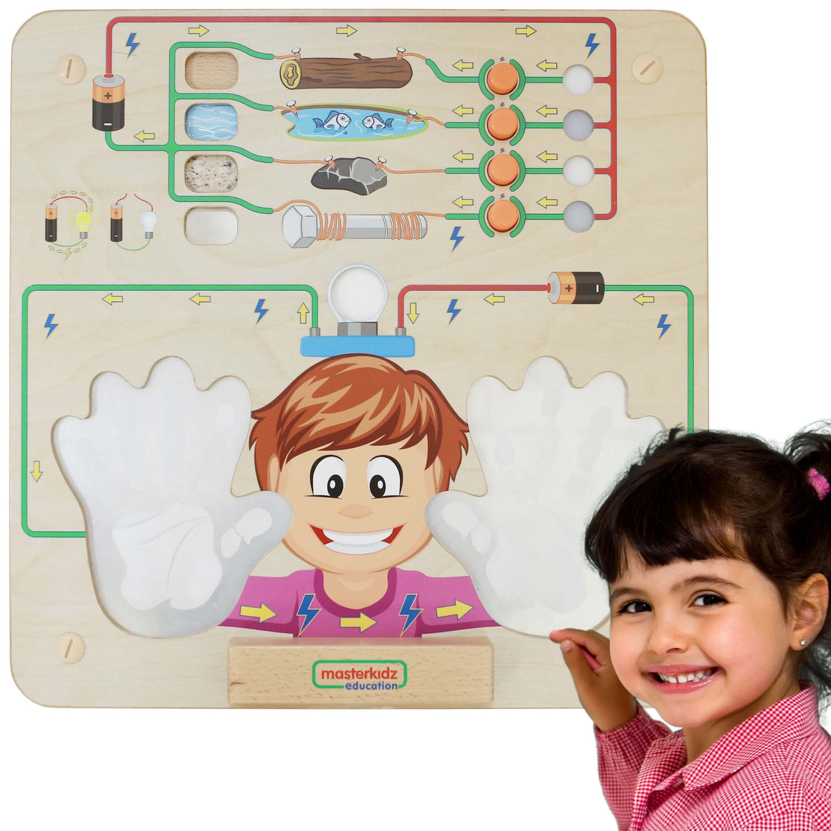 MASTERKIDZ lavinamoji lenta „Laidumo eksperimentas“