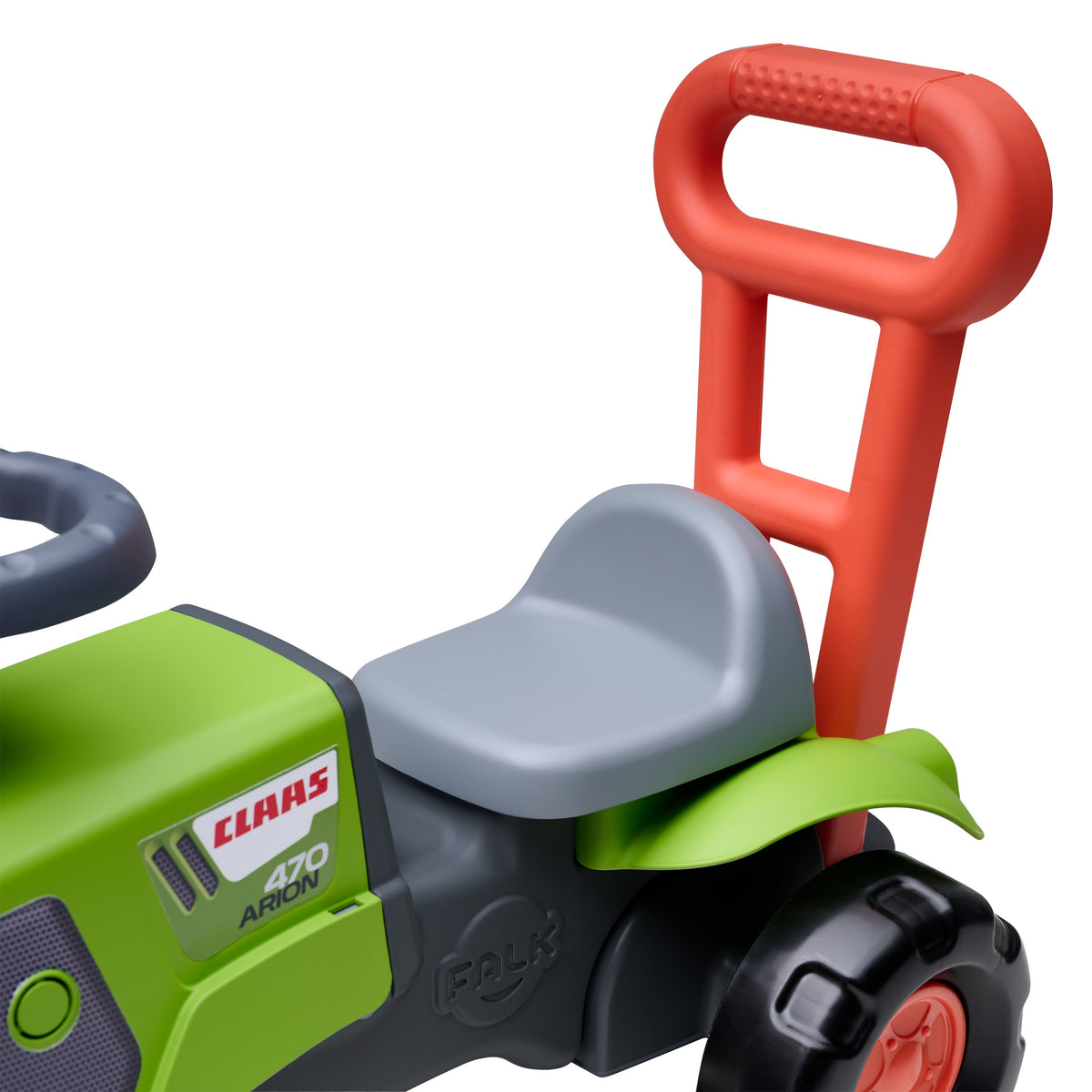 FALK paspiriamas traktorius-stumdukas Baby Claas Arion 470 su signalu