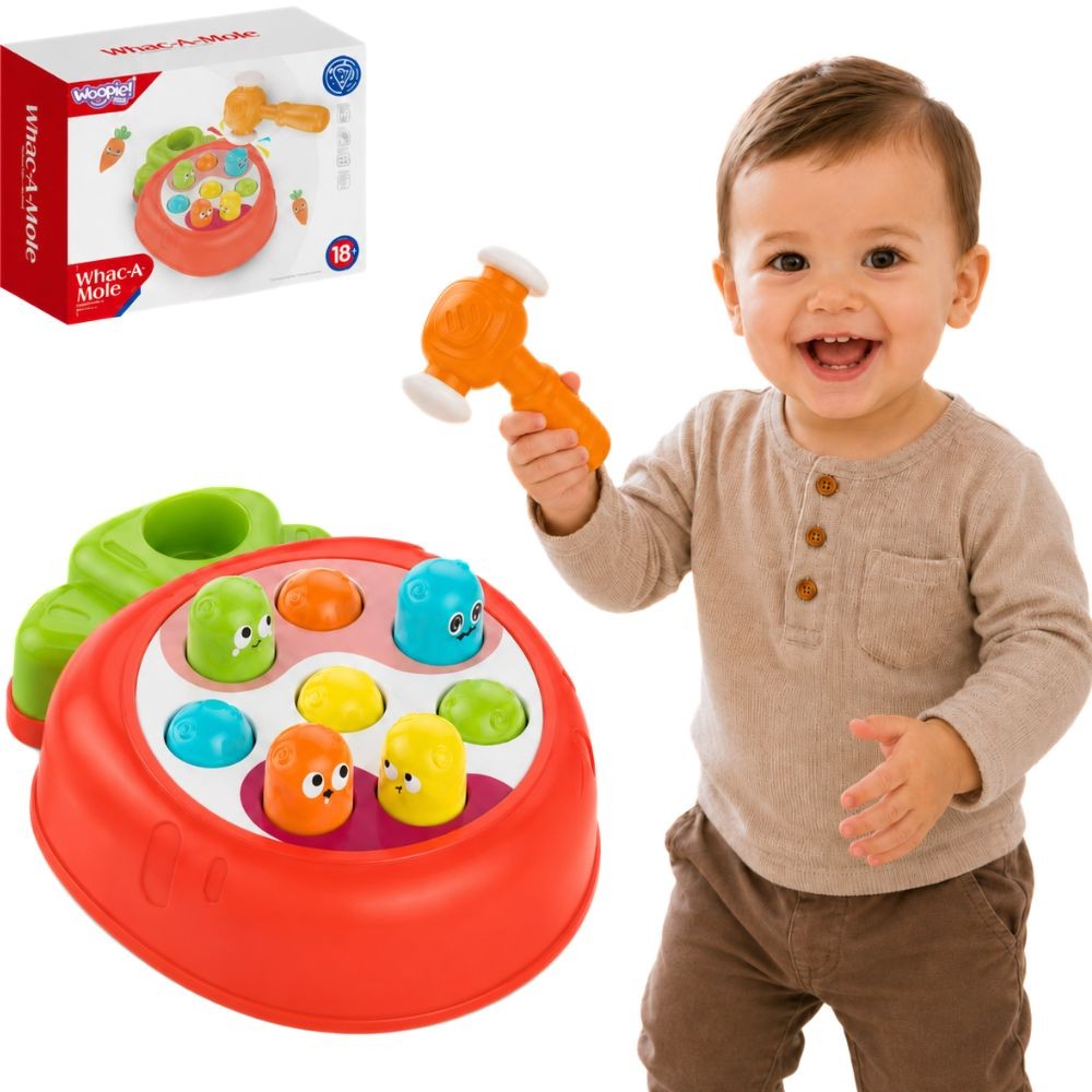 WOOPIE BABY arkadinis žaidimas „Sumušk kurmį“