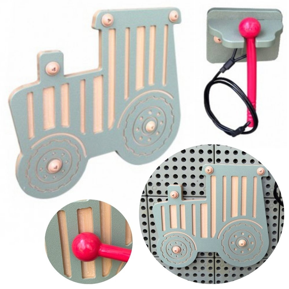 MASTERKIDZ muzikinis instrumentas gvyras „Traktorius“ STEM sienelei