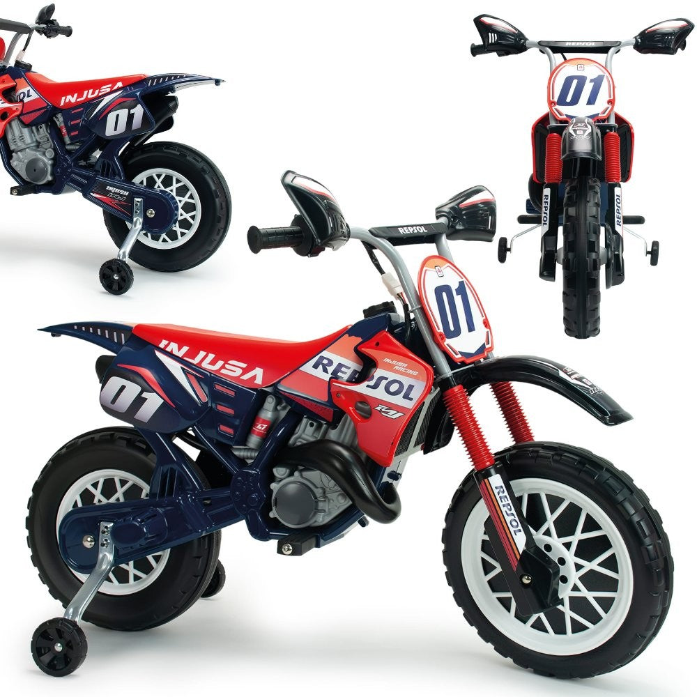 INJUSA Repsol elektrinis motociklas 6V