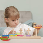VIGA medinė Montessori formų rūšiuoklė