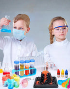 Jaunojo chemiko laboratorija su ugnikalniu, 80 eksperimentų