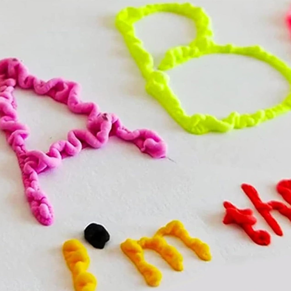 Flomasteriai su 3D efektu "POPCORN"