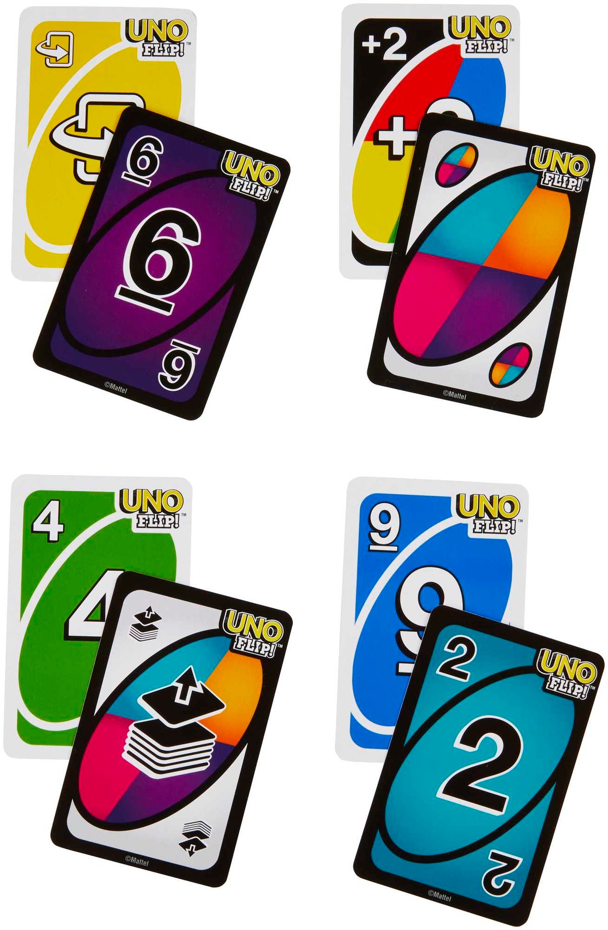 UNO FLIP! – žaidimas su dvipusėmis kortomis (GDR44)