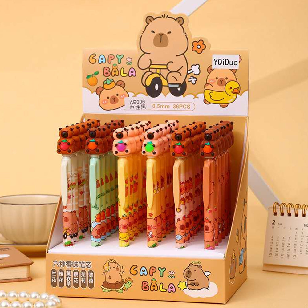 Gelinis rašiklis „Capybara“