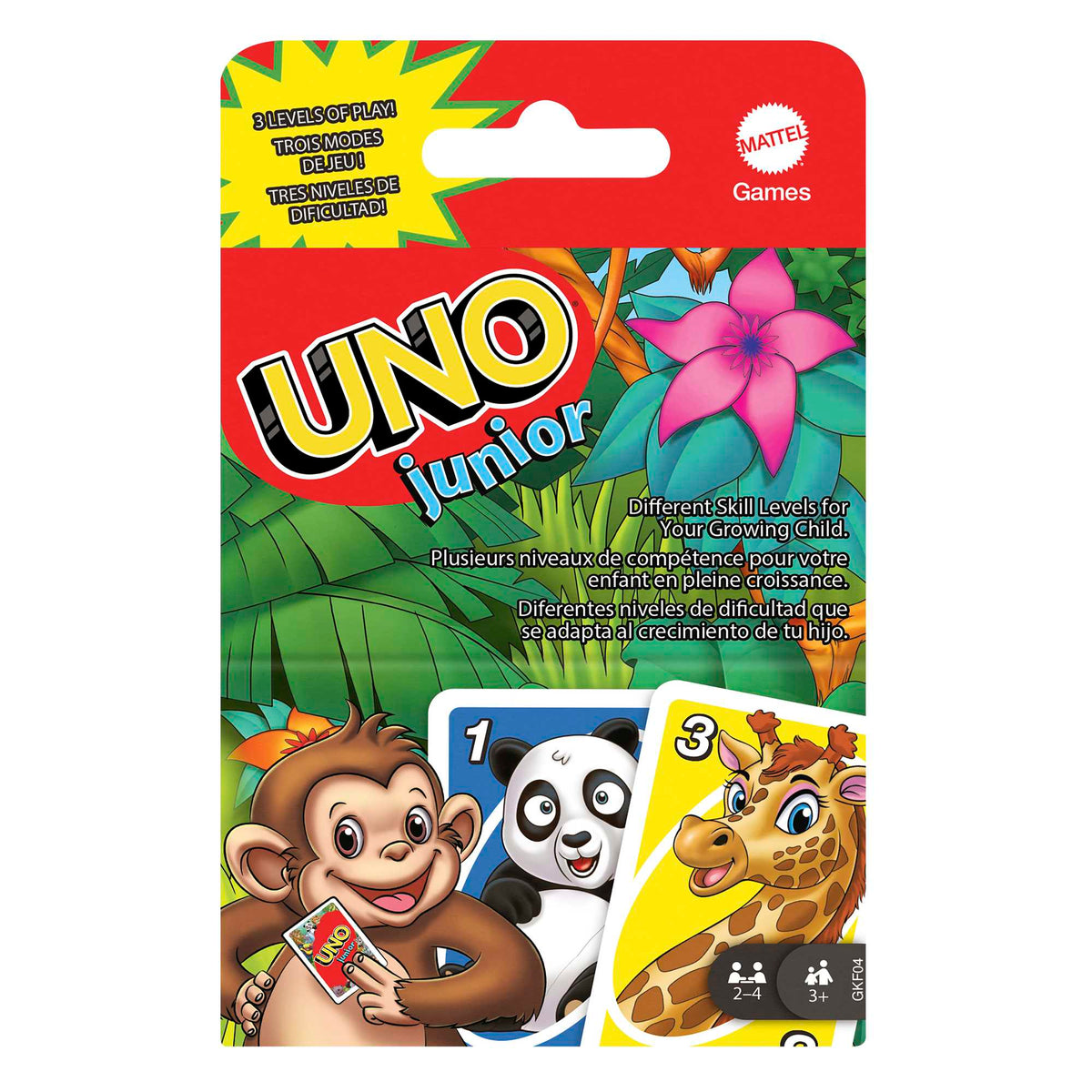 UNO JUNIOR – kortos mažiesiems (GKF04)