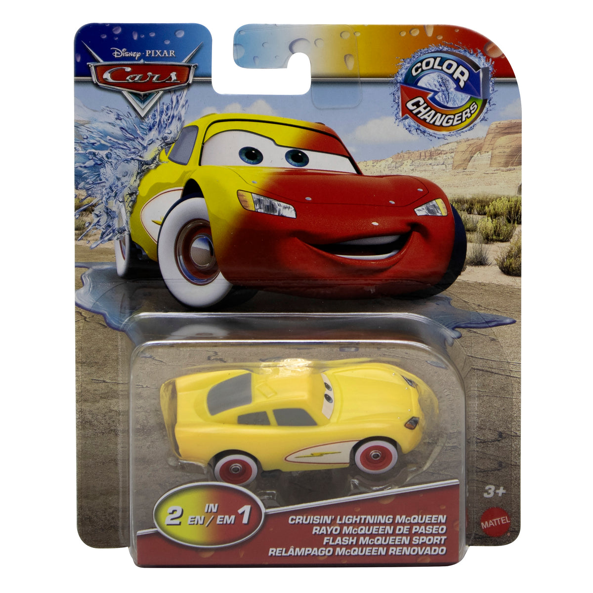 CARS automodeliukas – Pakeisk spalvą! (GNY94)
