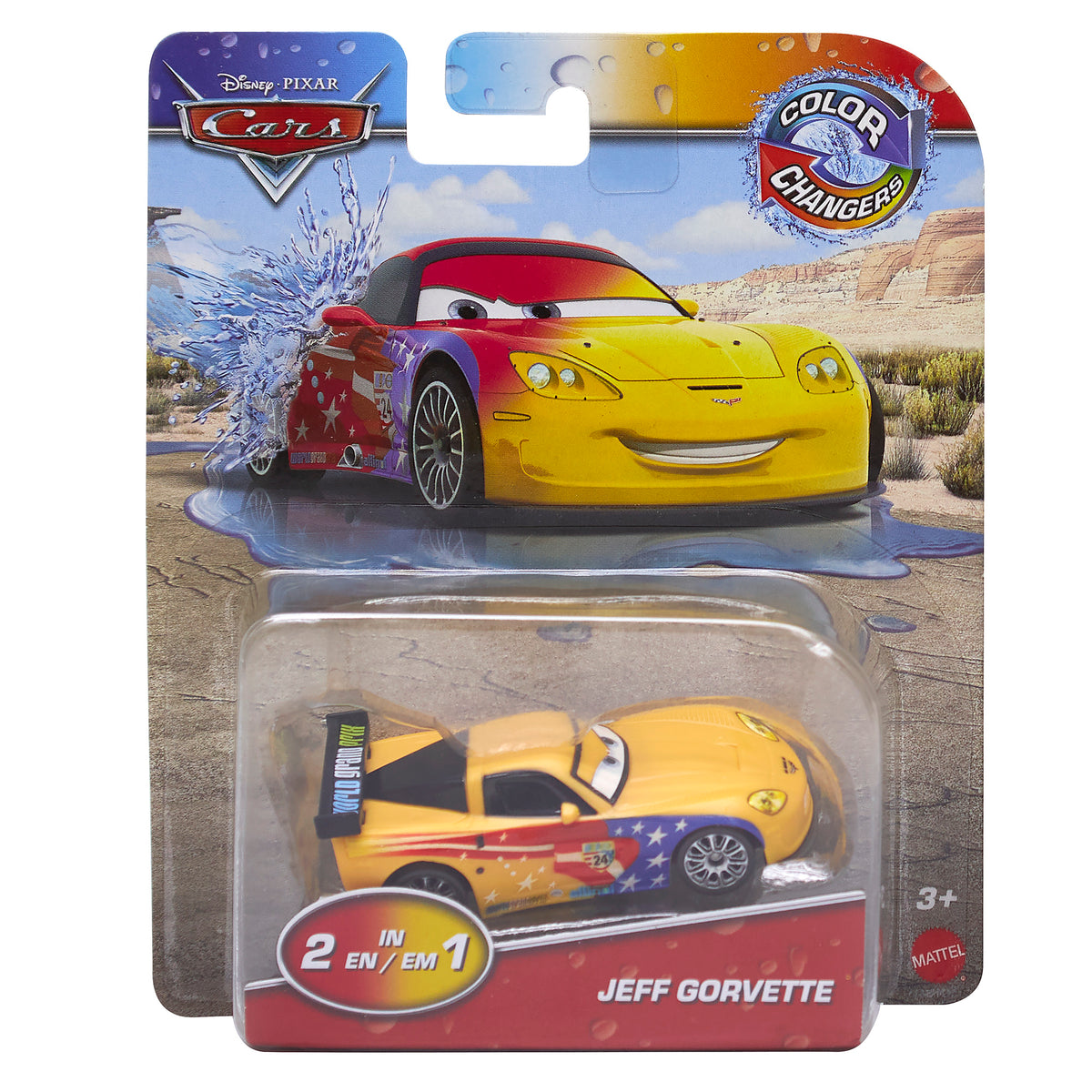 CARS automodeliukas – Pakeisk spalvą! (GNY94)
