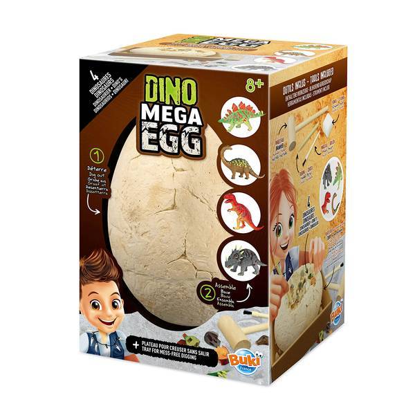 Iškask MEGA dinozaurą iš kiaušinio 20cm