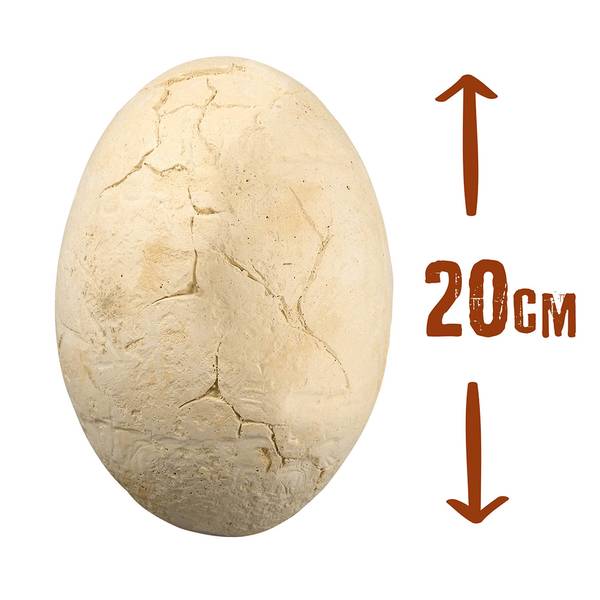 Iškask MEGA dinozaurą iš kiaušinio 20cm