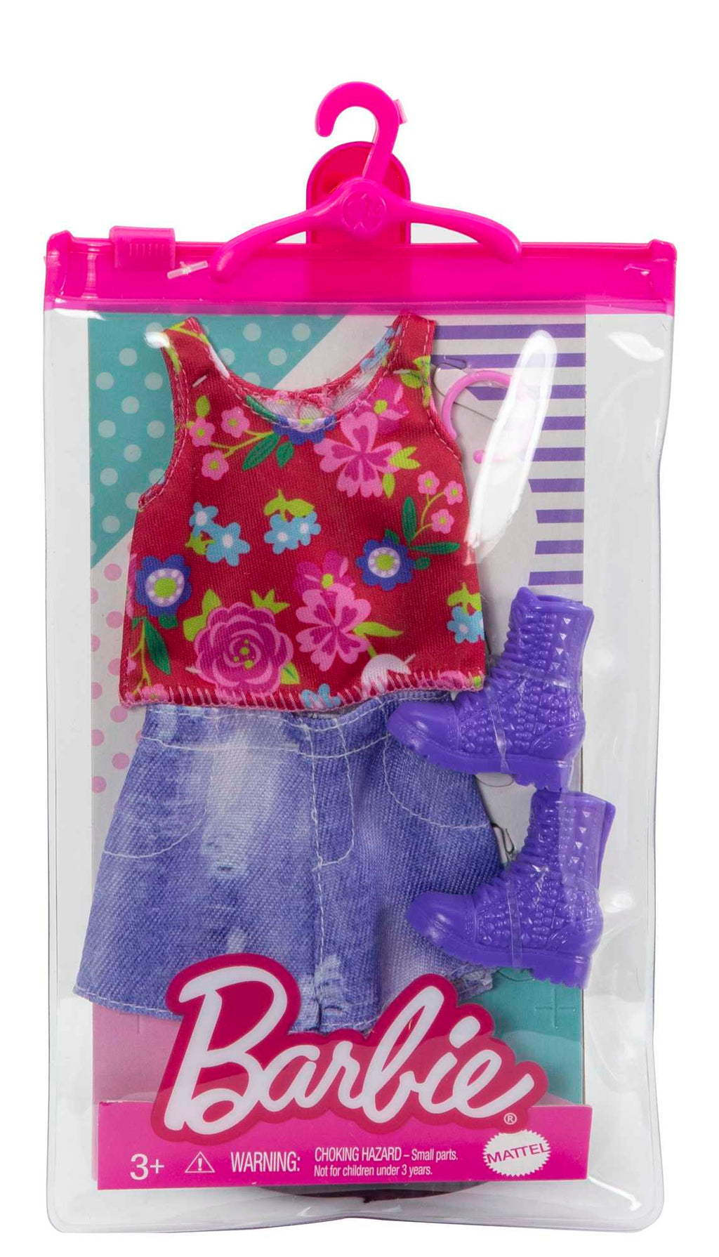 BARBIE puošnių drabužių ir aksesuarų rinkinys (GWD96)