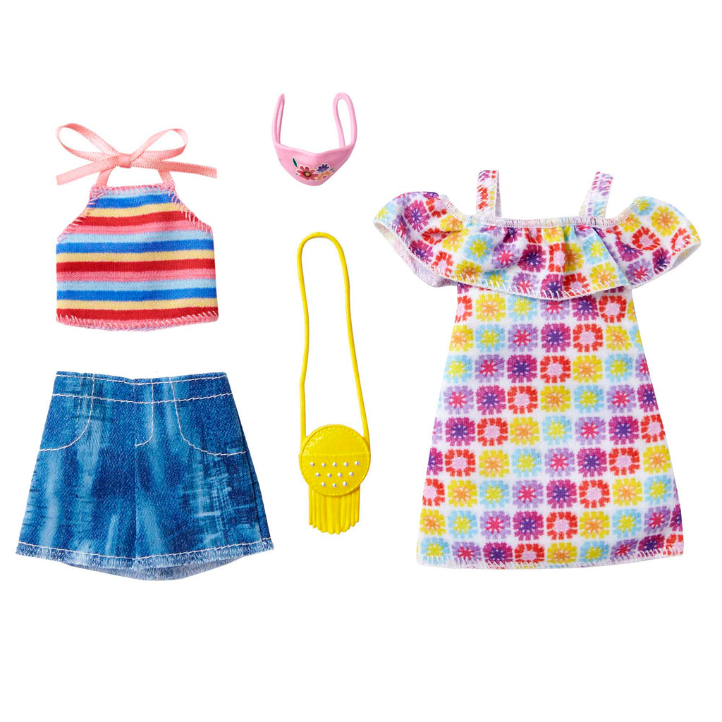 BARBIE dviejų drabužių komplektų rinkinys (GWF04)