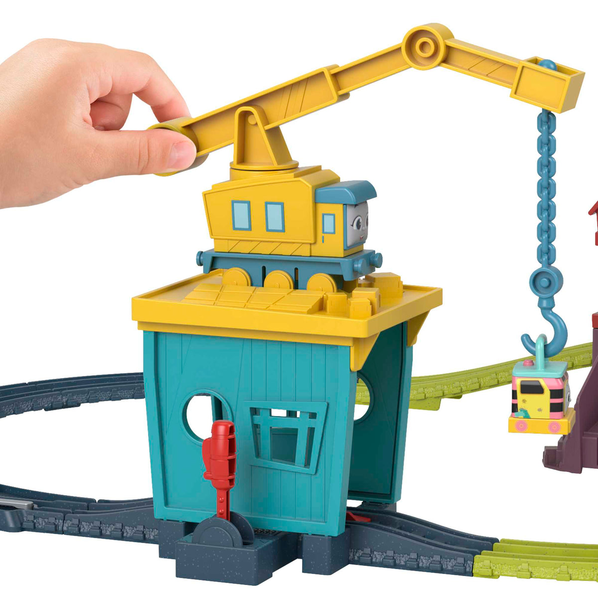 THOMAS AND FRIENDS rinkinys – Kranė Karli ir Sandi (HDY58)