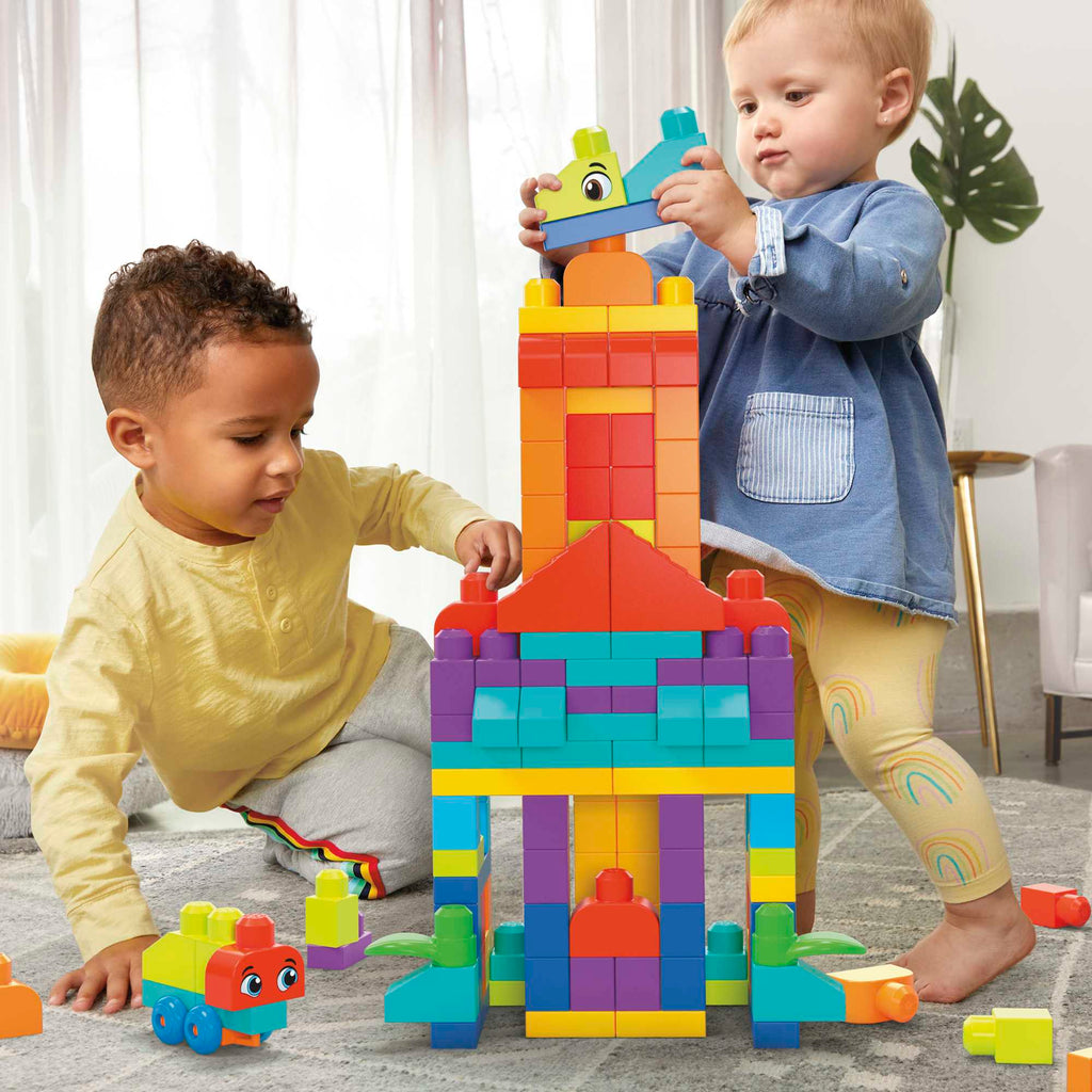 MEGA BLOKS kaladėlių rinkinys (krepšyje 150 det.) (HHM96)