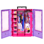 BARBIE rūbų ir aksesuarų spinta (HJL65)