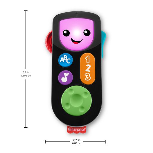 FISHER-PRICE TV pultelis, įgarsintas lietuviškai (HJN56)