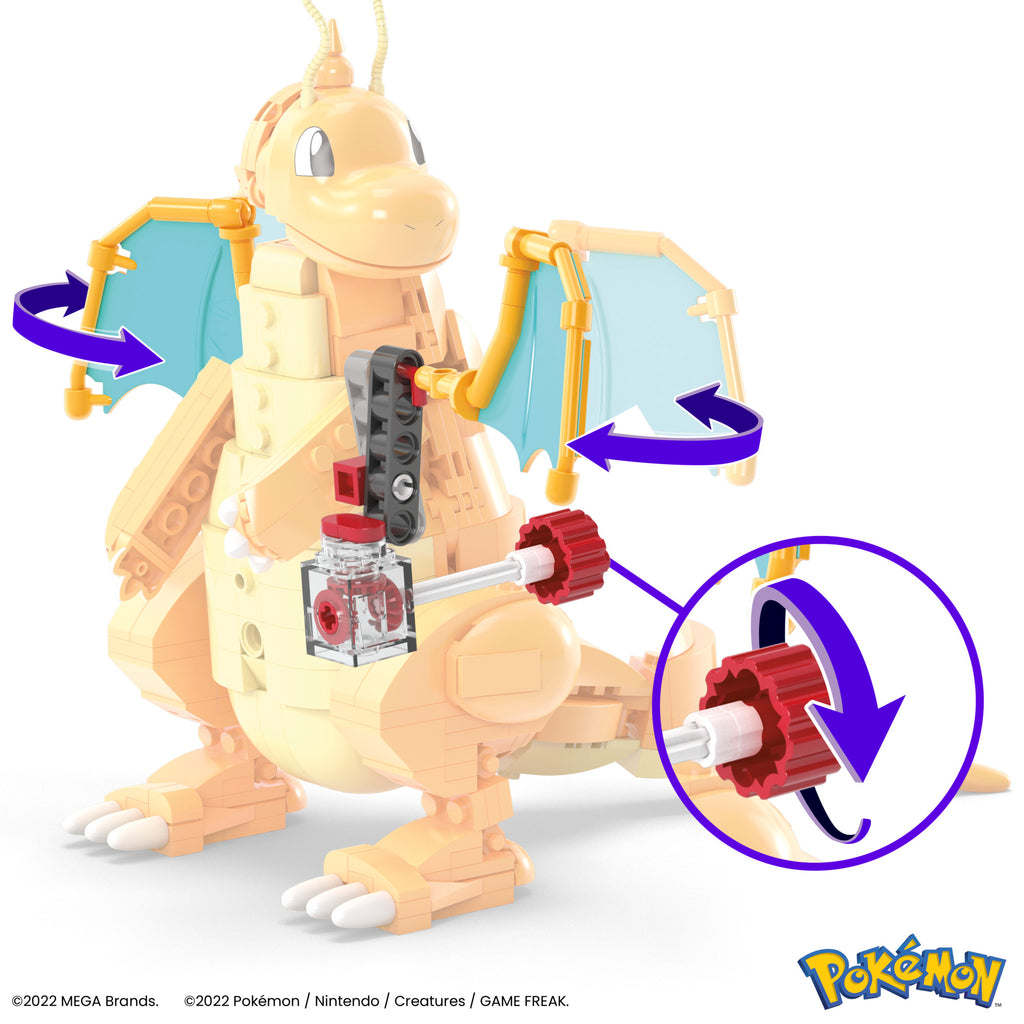 „Mega Construx Pokemon“ rinkinys „Dragonite“