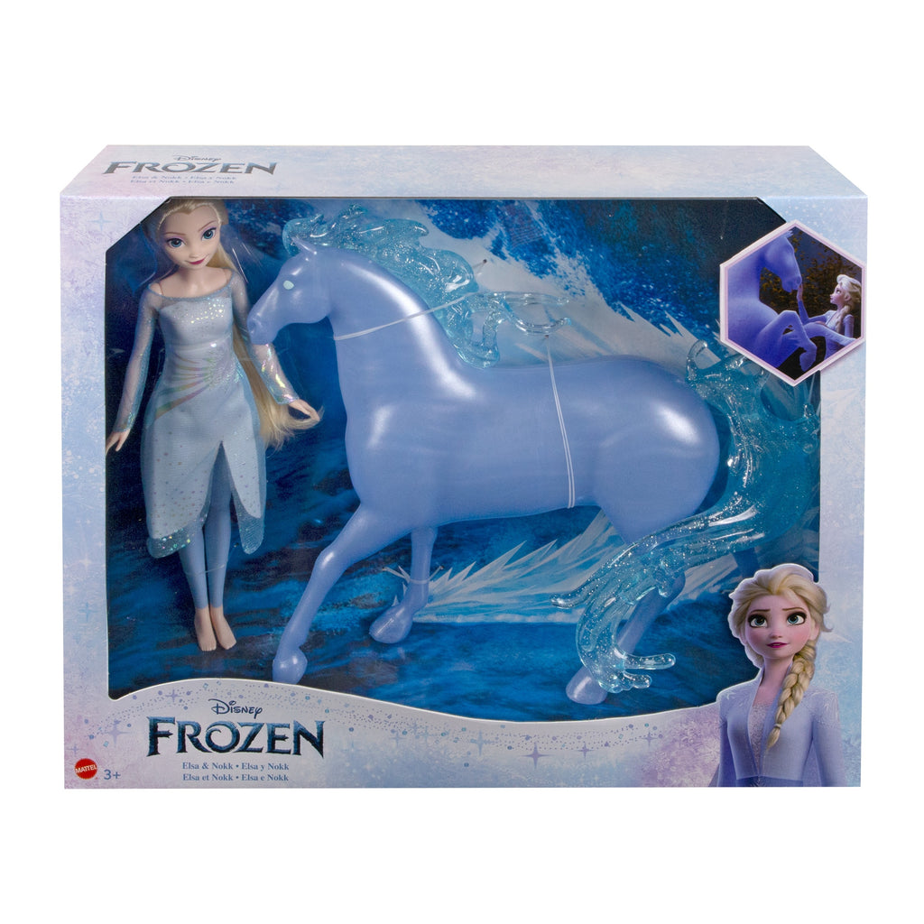 DISNEY FROZEN lėlė Elza ir mistinis vandenų žirgas (HLW58)