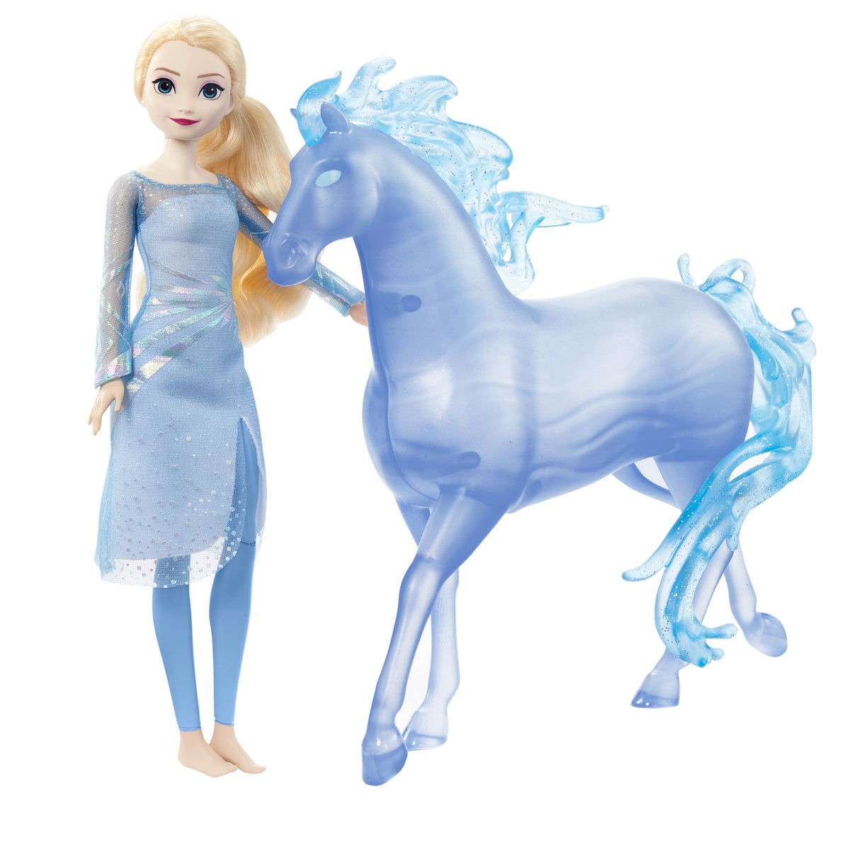 DISNEY FROZEN lėlė Elza ir mistinis vandenų žirgas (HLW58)