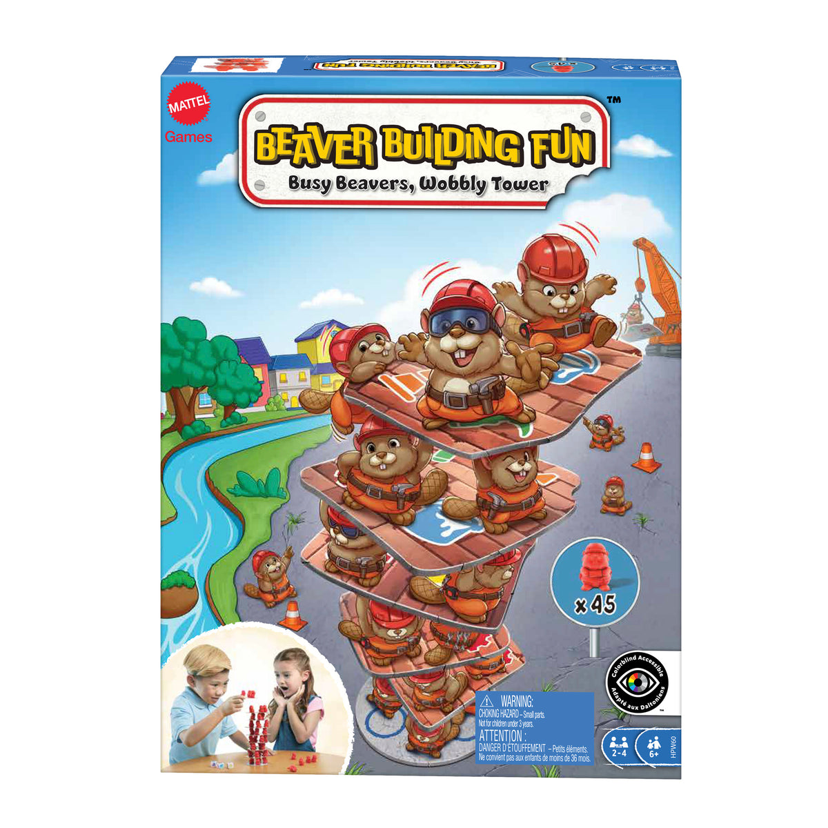 Žaidimas LINKSMIEJI BEBRIUKAI (HPW60)