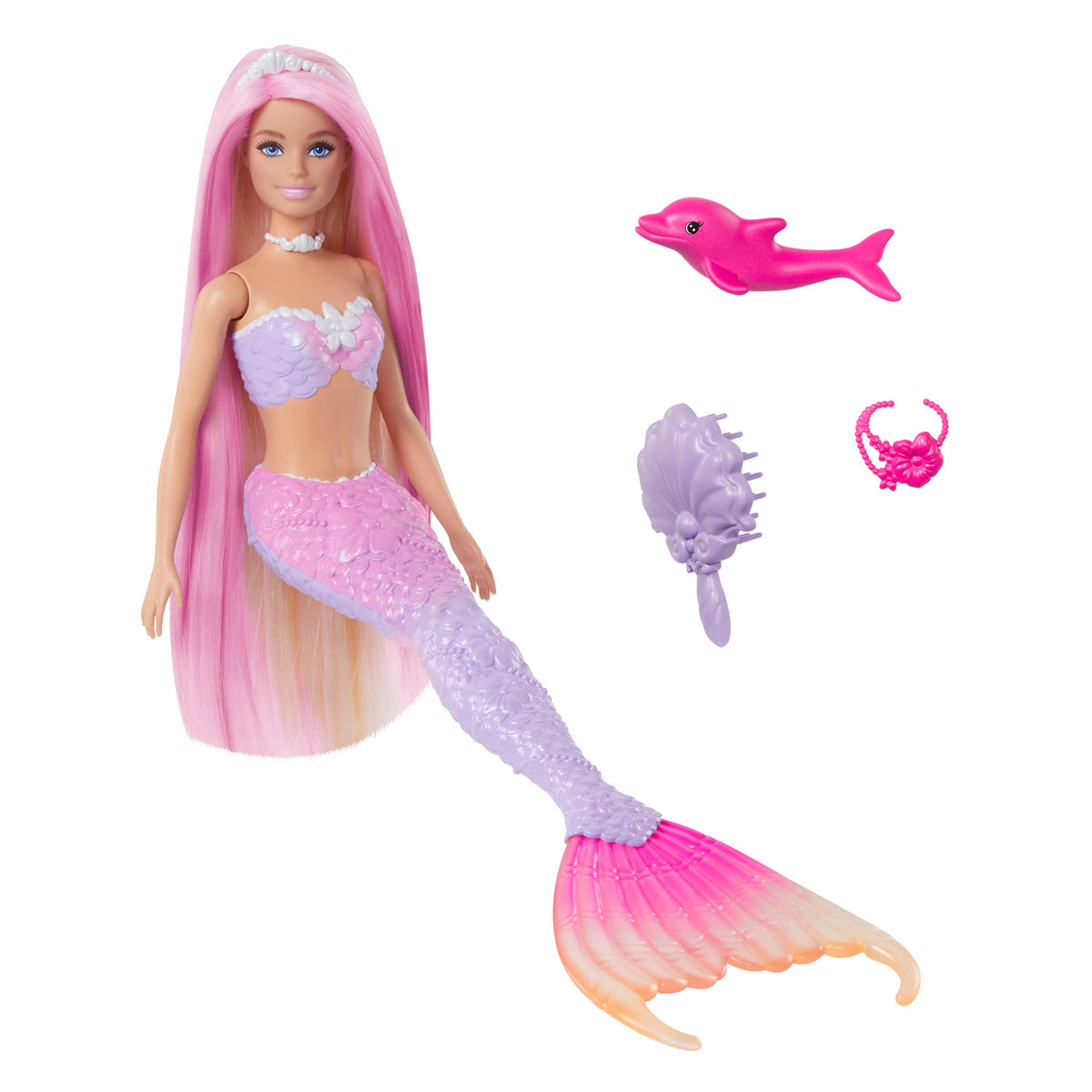 BARBIE DREAMTOPIA undinėlė - Malibu (HRP97)