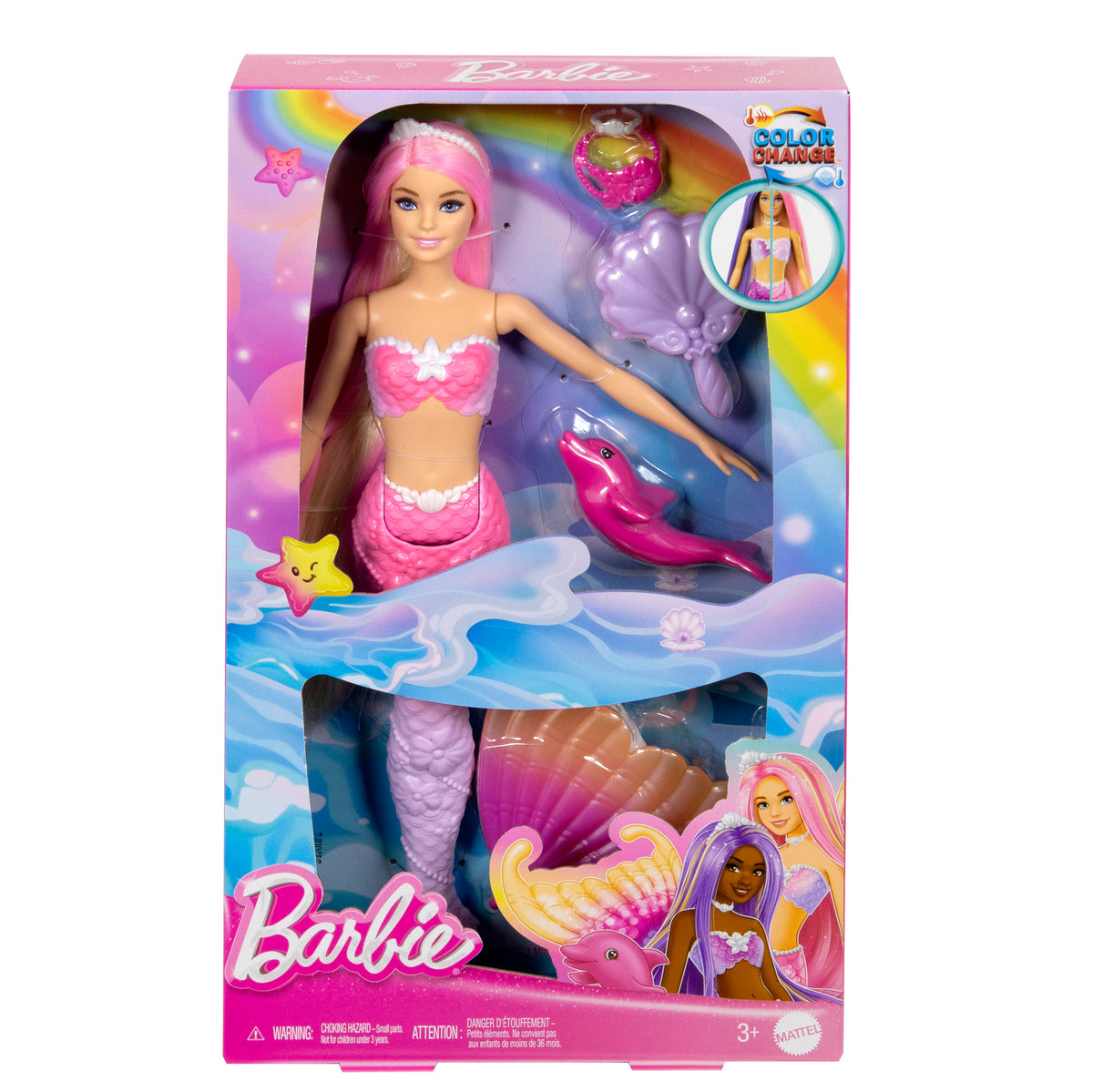 BARBIE DREAMTOPIA undinėlė - Malibu (HRP97)