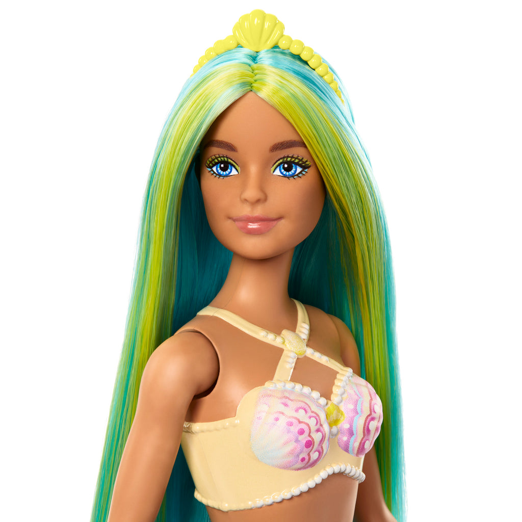 BARBIE DREAMTOPIA undinėlė melsvais plaukais (HRR03)