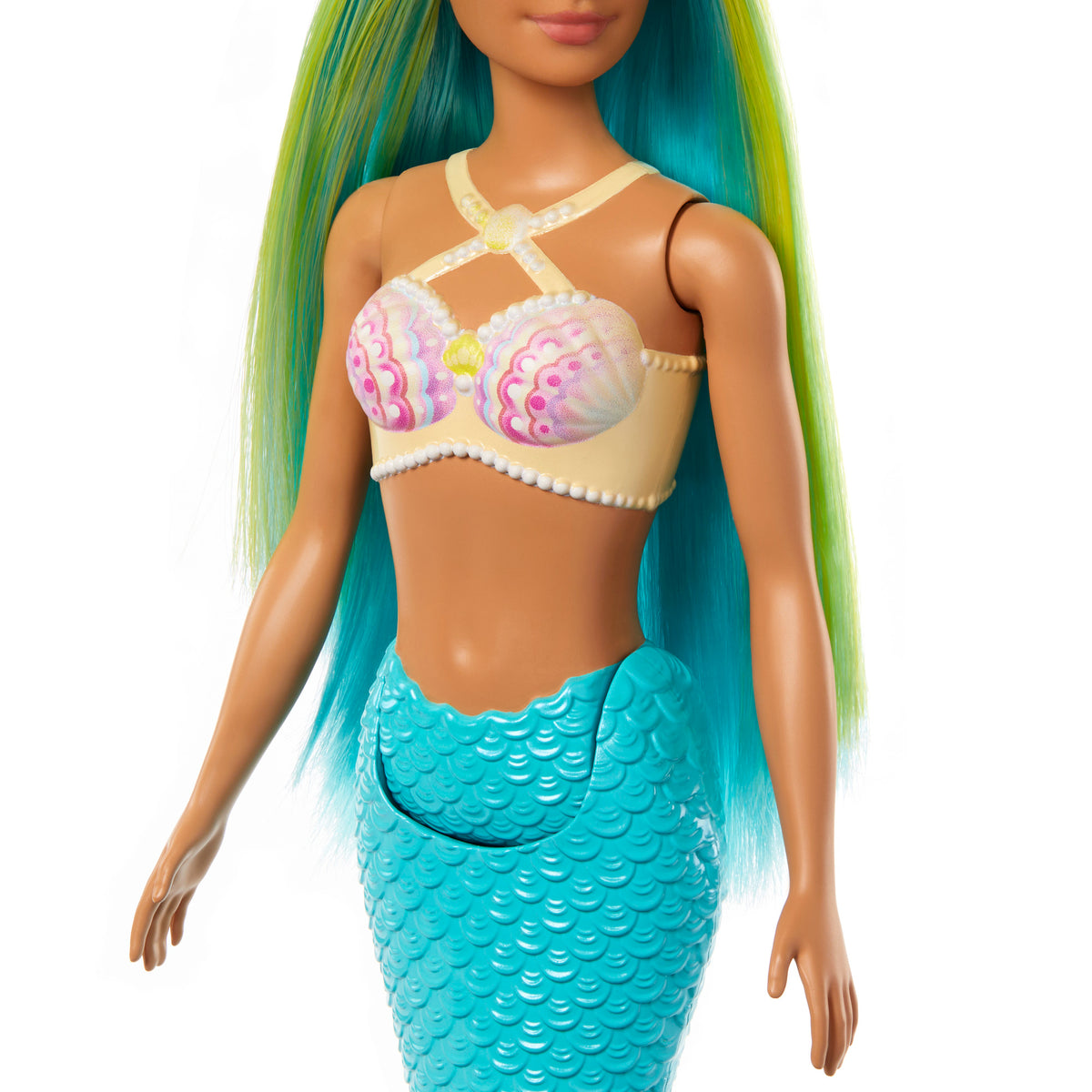 BARBIE DREAMTOPIA undinėlė melsvais plaukais (HRR03)