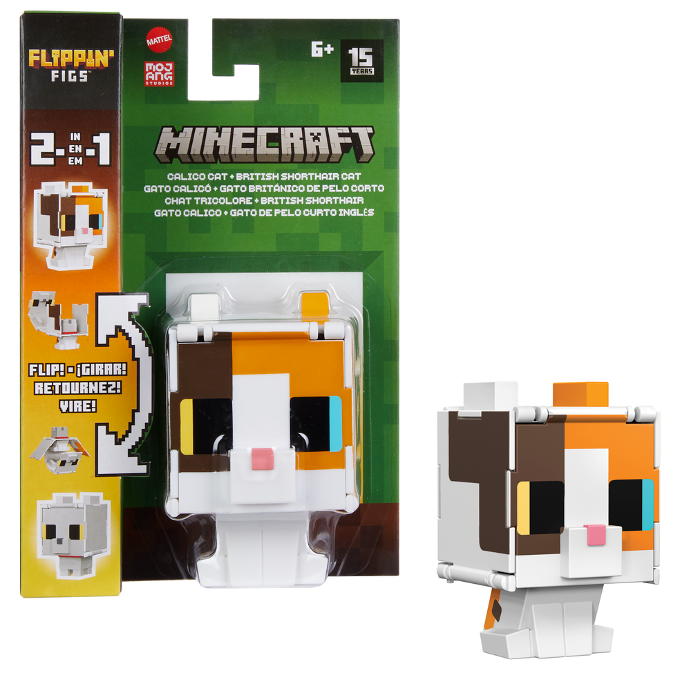 MINECRAFT figūrėlė – Flipping Fings (HTL43)