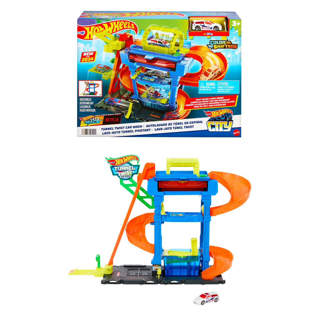 HOT WHEELS CITY rinkinys – Tunelinė autoplovykla (HTN80)