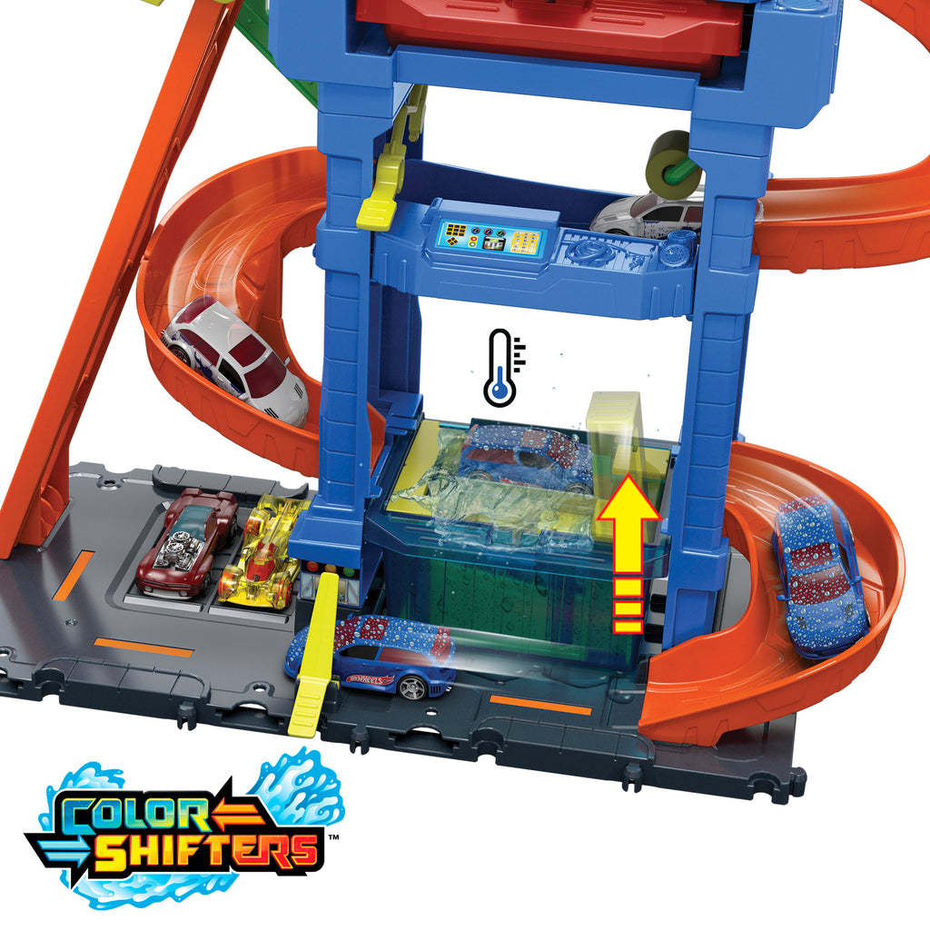 HOT WHEELS CITY rinkinys – Tunelinė autoplovykla (HTN80)