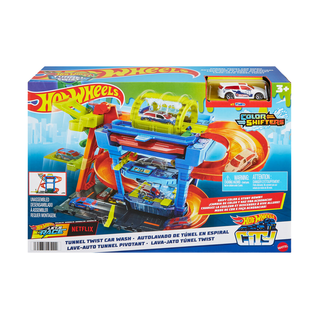 HOT WHEELS CITY rinkinys – Tunelinė autoplovykla (HTN80)