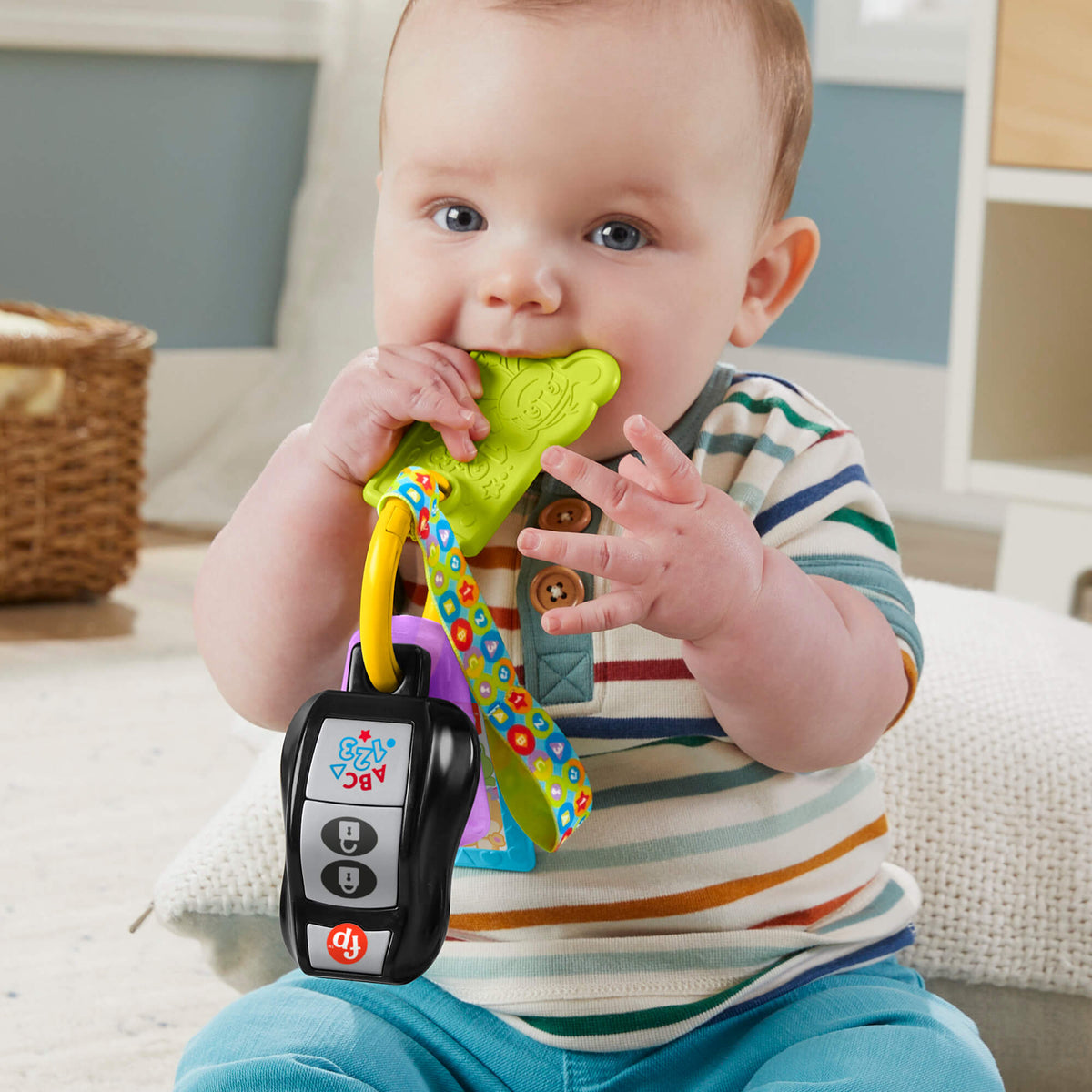 FISHER-PRICE LAUGH AND LEARN žaisliniai automobilio rakteliai (HVH43)