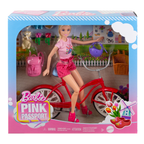 BARBIE lėlės ir dviračio rinkinys (HWJ00)