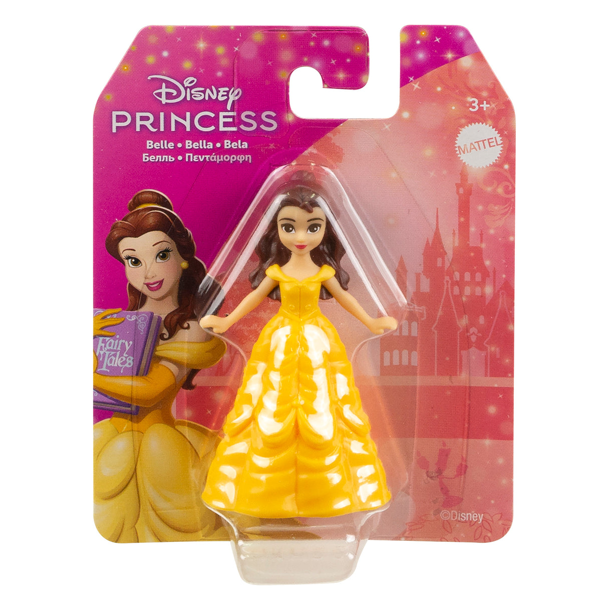 DISNEY PRINCESS AND FROZEN mini lėlytė (HXH19)