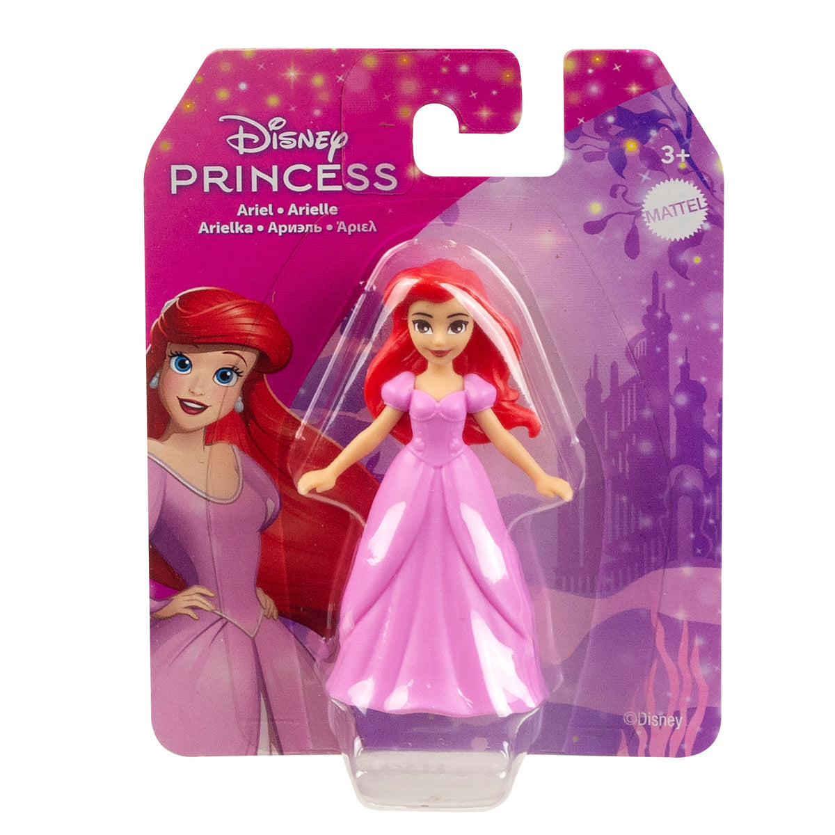 DISNEY PRINCESS AND FROZEN mini lėlytė (HXH19)