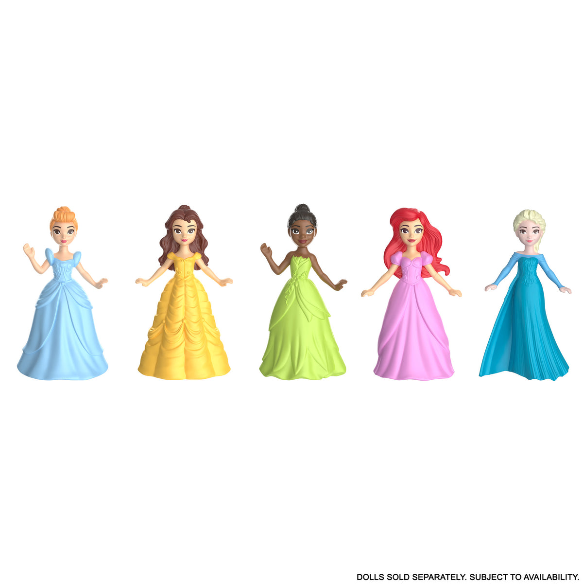 DISNEY PRINCESS AND FROZEN mini lėlytė (HXH19)