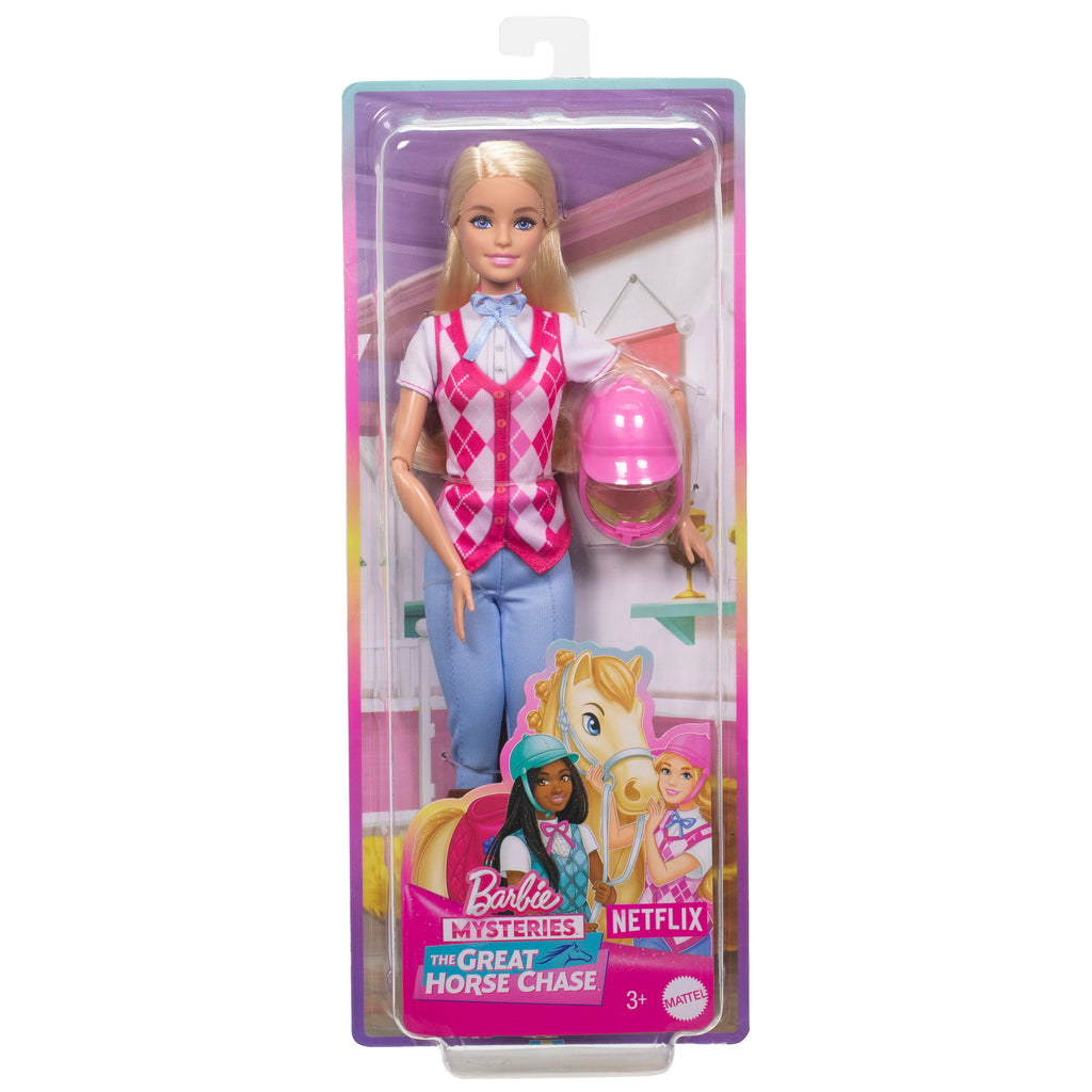BARBIE MALIBU MYSTERIES lėlė raitelė (HXJ38)