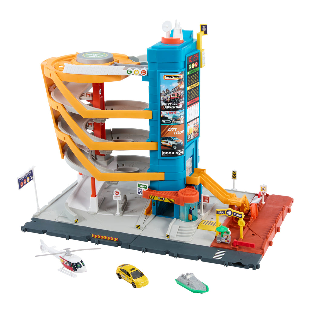 MATCHBOX rinkinys – Transporto centras (HXL47)